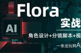 Flora实战课：角色设计+分镜脚本+视频生成，一条龙玩转AI创意