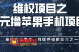 维权项目之0元撸苹果手机项目，最适合大学生、白嫖党做的项目之一【揭秘】