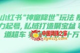 （7673期）小红书的“天才儿童临世”游戏玩法 暴力行为养号,公域打造出聚宝盘 弯道超越 完成年收入几十万