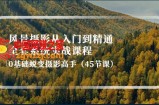 风景摄影从入门到精通-全套系统实战课程：0基础蜕变摄影高手（45节课）