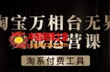 沧海·淘系万相台无界实战运营课，万相台无界实操全案例解析