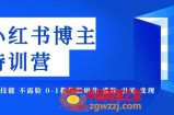 （7728期）小红书博主爆品夏令营-11期 不用专业技能 不露脸 0-1手把手带你爆品 增粉 引流方法 转现
