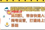 视频号变现运营：视频号+社群+直播，铁三角打通视频号变现系统