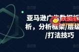 亚马逊广告数据拆解分析，分析框架/层级优化/打法技巧