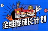 直播运营全维度成长计划，16课时精细化直播间运营策略拆解零基础运营成长