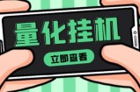 【高端精品】量化全自动挂机赚美金项目，单号一天50起【详细教程】