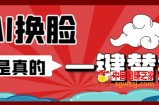 AI换脸替换工具离线版V1.2+保姆级视频教程（一键操作，小白一看就会）一张图实现视频或者图片换脸