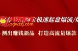 2023春节后淘宝极速起盘爆流/爆单：测出赚钱新品 打造高流量爆款