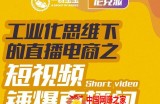 尼克派：工业化思维下的直播电商之短视频锤爆直播间，听话照做执行爆单（原价6980元）