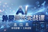 AI 外贸增长实战课：本地部署 + 工具选型，一站式搭建可落地自动化外贸系统