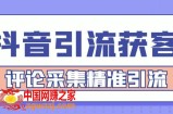 抖音引流获客脚本，评论采集精准引流【永久脚本+详细教程】