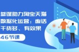 生意参谋助力淘宝天猫店铺数据化运营：废话少、干货多、有效果（46节课）