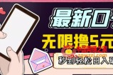 最新无撸5元E卡项目：无限接码秒到，一单利润3.5，轻松日入破千