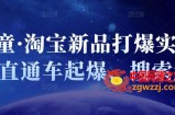 淘宝新品打爆实战班：直通车起爆、搜索起爆