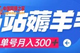 （7771期）b站撸羊毛，0门坎取现，运单号每个月300＋可引流矩阵实际操作