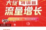 阿呆·大促流量增长特训营，抢占大促流量入口，带动全店销量暴涨