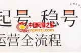 婉婉-起号稳号运营全流程，解决从小白到进阶所有运营知识，帮助解决账号所有运营难题