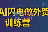 大卫·AI闪电做外贸训练营(更新4月)