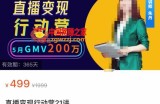 视频号直播变现行动营21讲，普通人在视频号直播快速变现