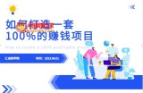 最新6月份《如何设计一套100%赚钱的项目系统》【揭秘】