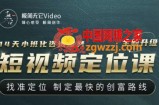 【定位课】找准定位，制定最快的创富路线，从视频创作定位到人生财富定位