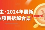 黄岛主·2024年最新副业项目拆解合集【无水印】