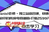 Daniel老师·独立站综合课，快速开启你的跨境电商道路-价值2599元