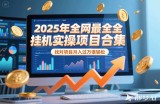 2025年挂机实操项目实操演练，挂机类型，AI直播类型，轻资产创业类型