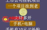 睿思挂机项目：一个项目挂到老，支持手机+电脑+虚拟机多开