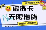 虚拟卡无限撸货，百分百成功下车【仅揭秘】