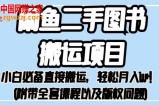 外面卖1980的闲鱼二手图书搬运项目，小白必备直接搬运，轻松月入1w+【揭秘】