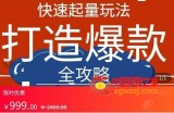 拼多多从0起步小白到大神运营全攻略：快速起量打造10W+爆款全攻略！