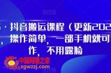 D1G·抖音搬运课程（更新2023年6月），操作简单，一部手机就可以操作，不用露脸