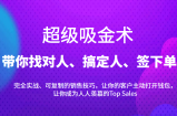 超级吸金术：带你找对人、搞定人、签下单，15节爆单销售成交课