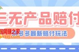 最新PDD三无产品赔付玩法，一单利润50-100元【详细玩法揭秘】