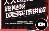 人人可复制的短视频5个项目，实操讲解年销售额八位数级别项目
