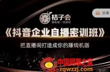 抖音企业自播密训班：把直播间打造成你的赚钱机器