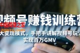 视频号赚钱训练营：6大变现模式，对平台的各项功能详细讲解，实现百万GMV