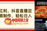 年底风口项目，定制视频直播变现，日入1000加，会打字就行【揭秘】