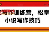 网文写作训练营，松掌握小说写作技巧