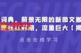 有道词典，前景无限的新图文搬运平台，正在红利期，流量巨大【揭秘】