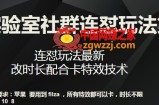 梅花实验室社群连怼玩法第七期，连怼玩法最新，改时长配合卡特效技术