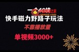 一个40块，快手联合美团磁力新玩法，无视机制野路子玩法，单视频收益4位数【揭秘】