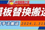 模板替换搬运技术，抖音纯手法搬运，自测投dou+可过审【揭秘】