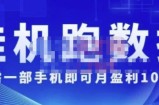 猎人电商:挂机数跑‬据，只需一部手即机‬可月盈利10万＋（内玩部‬法）价值4988元