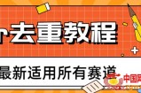 2023年6月最新Pr深度去重适用所有赛道，一套适合所有赛道的Pr去重方法