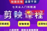 小淇老师·剪映教学短视频运营课，全方位系统了解剪映功能，学习如何使用剪映剪辑技巧等